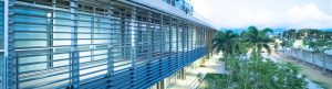 ED building exterior, makai side